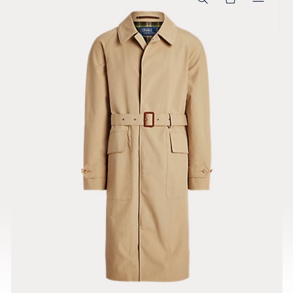 Polo Ralph Lauren - Belted Tan Trench Coat